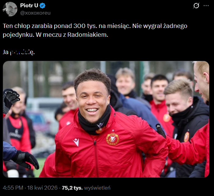 PODSUMOWANIE WYSTĘPU Kapuadiego w meczu z Radomiakiem xD